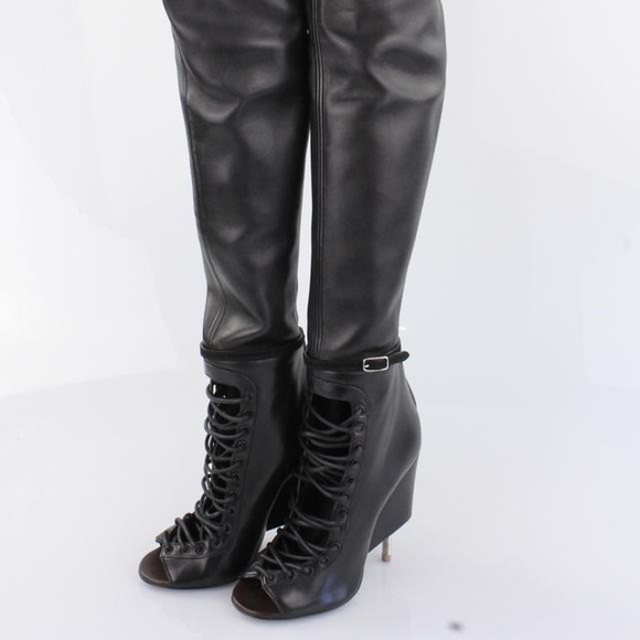 thigh high givenchy boots